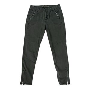 Old Navy Dark Gray Skinny Jeans with Zipper Details